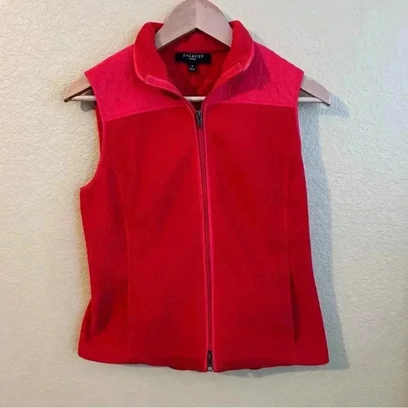 Talbots Full  Zipper Vest - Picture 2 of 5